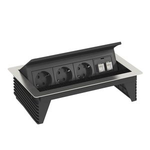 Deskbox opklapbaar de inbouw in tafelblad260x167x68 6116806