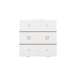 Dubbele motorsturingsbediening Home Control white coat.