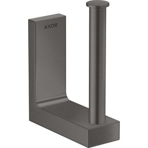 AXOR Universal Rectangular reserveclosetrolhouder Brushed Black Chrome
