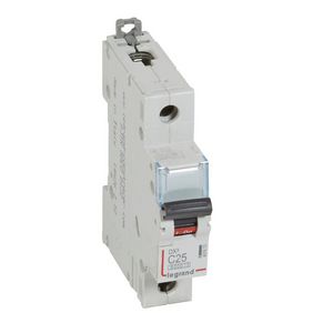Installatieautomaat DX³ 6000A/10kA 1-polig C-karakteristiek 25A
