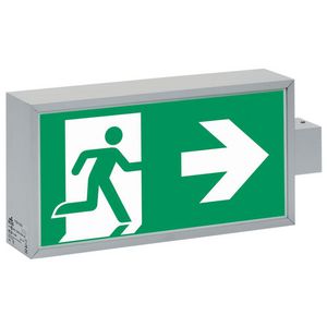 Noodverlichting wand centraal CG-S dubbelzijdig vluchtr aand. 32m