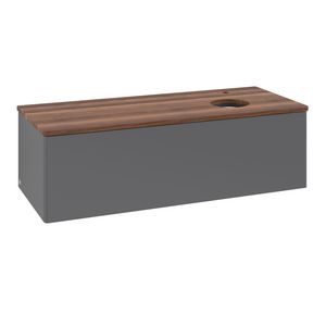 Wastafelonderkast Antao 1200x360x500mm Antr. Matt Lacquer L34052GK