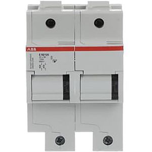 Zekeringhouder voor 22 x 58mm zekeringen 2p max 100A