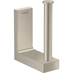 AXOR Universal Rectangular reserveclosetrolhouder Brushed Nickel