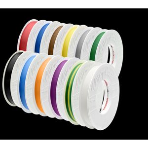Rol a 4,5m. pvc isolatietape 15mm type 302 VDE zwart