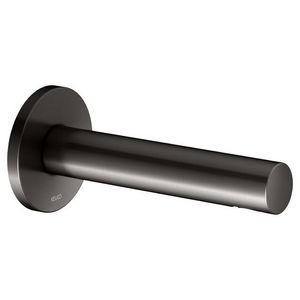 Baduitloop DN15 met rond rozet uitloop 180mm titaanzwart g