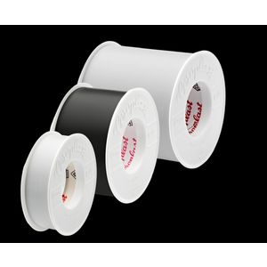 Bandage 25mm breed L=33m. lichtgrijs VVE=24