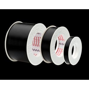 Isolatieband 15mm L=10m. zwart VVE=20