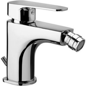 Bidetmengkraan SLY 1-hendel sprong 122mm met waste-inrichting chroom