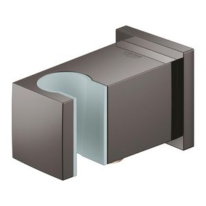 Euphoria cube wandaansluitbocht met houder hard graphite (donker grijs)