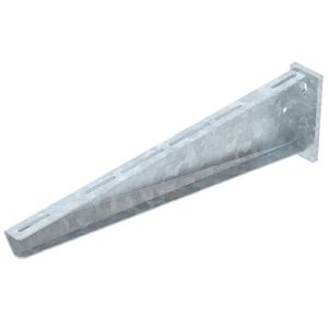 Wand- en profielconsole vastgelaste kopplaat B610mm staal