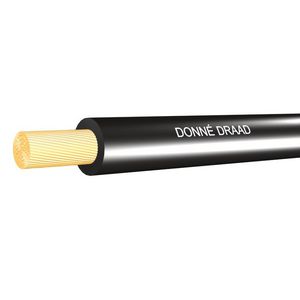 Doos a 100m. Montagesnoer VDS Eca-D-90C geel/groen 6mm2