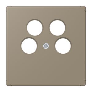 Afdekking SAT/TV 4-gats Ankaro LC32141