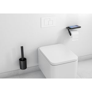 WallStoris bundelset toilet mat zwart