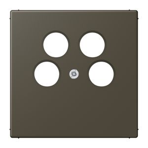 Afdekking SAT/TV 4-gats Ankaro LC32140