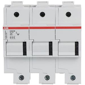Zekeringhouder voor 22 x 58mm zekeringen 3p max 100A