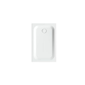 Douchebak geglazuurd staal BetteUltra 1100×700×35mm wit AS antislip Sense afvoer Ø90mm
