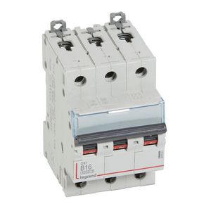 Installatieautomaat DX³ 6000A/10kA 3-polig B-karakteristiek 16A