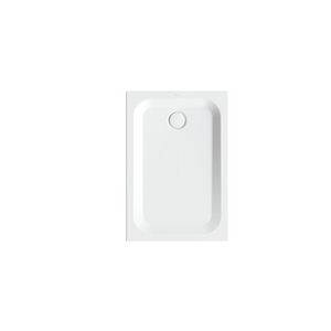 Douchebak geglazuurd staal BetteUltra 1100×750×35mm wit AS antislip Sense afvoer Ø90mm
