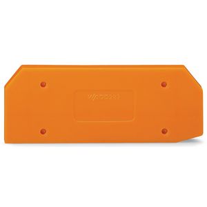 Afsluit-+tussenplaat 4mm grijs 282-314 VVE=25