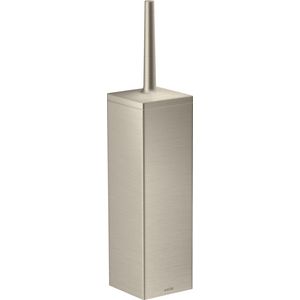 AXOR Universal Rectangular closetborstel wandmontage Brushed Nickel