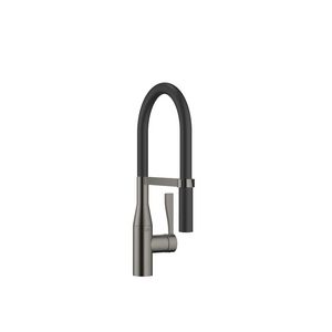 Sync Eengreeps keukenmengkraan Profi Dark Platinum matt