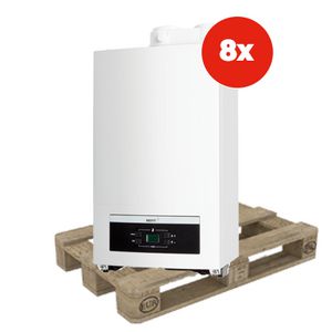 CV-ketel ProLine NxT HRC24 / CW3 + univ. RGA-adapter pallet met 8 stuks