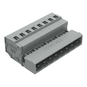 1-draads male steker 2,5mm² grijs 231-608/018-000 VVE=50