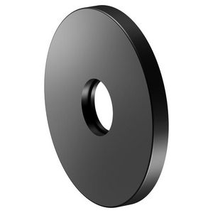 Rozet rond passend voor 59545/59547/59592 105mm zwart