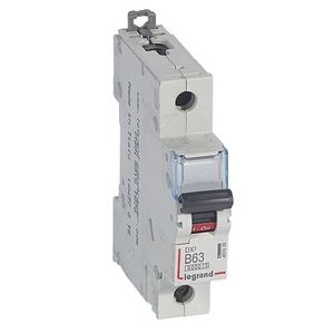 Installatieautomaat DX³ 6000A/10kA 1-polig B-karakteristiek 63