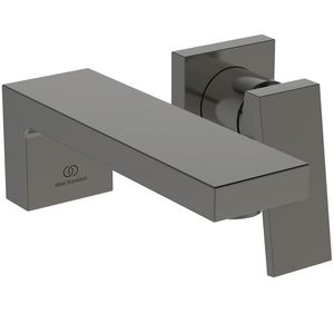 Wandmengkraan 5l/min m. uitloop 180mm 2 opbouw magnetic grey Extra