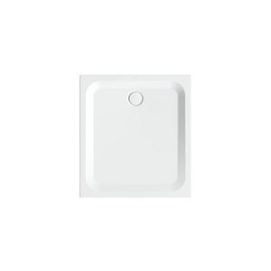 Douchebak geglazuurd staal BetteUltra 1100×1000×35mm wit AS antislip Sense afvoer Ø90mm