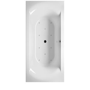 Whirlpool Lima Rihopool 150x70cm systeem AIR rechts hoogglans wit