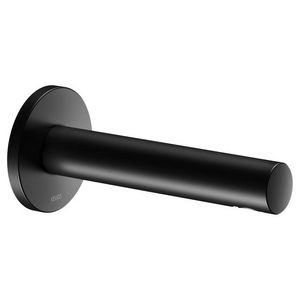 Baduitloop DN15 rozet rond voorsprong 202mm zwart