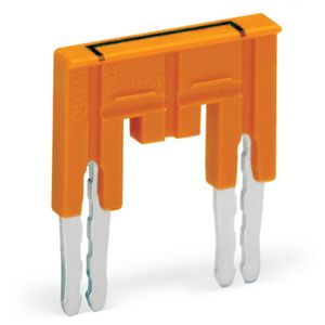 Brug geisoleerd oranje 282-433/011-000 VVE=10