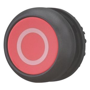 Drukknop vlak rood 0 terugverend M22S-D-R-X0 VVE=10