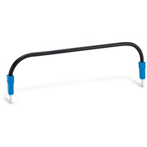 Insteekbare draadbrug geisoleerd 110 mm lang zwart VVE=10