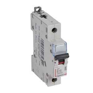 Installatieautomaat DX³ 6000A/10kA 1-polig B-karakteristiek 16A