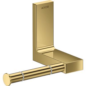 AXOR Universal Rectangular closetrolhouder Polished Gold Optic