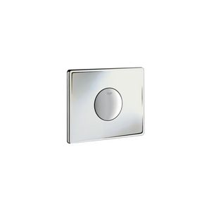 Skate bedieningspaneel closet chroom b156xh197mm enkele spoeling