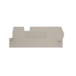 Afsluit- eindplaat (terminal) h:71.05mm b:2.5 m VVE=50