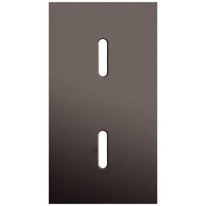 2-voudige afdekplaat Verticaal 71mm centerafstand voor twee enkel