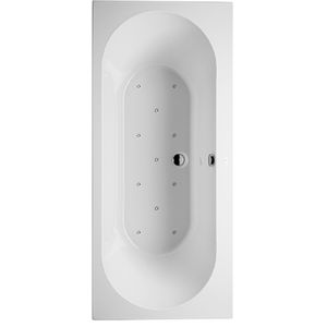 Whirlpool Carolina Rihopool 170x80cm systeem AIR rechts hoogglans wit
