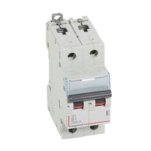 Installatieautomaat DX³ 6000A/10kA 2-polig B-karakteristiek 01