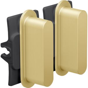 Rocker set tweevoudige schakelfuncties alu gold