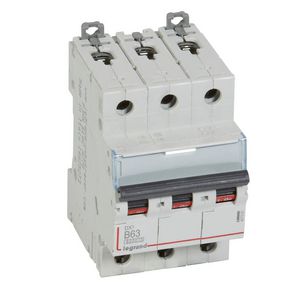 Installatieautomaat DX³ 6000A/10kA 3-polig B-karakteristiek 63