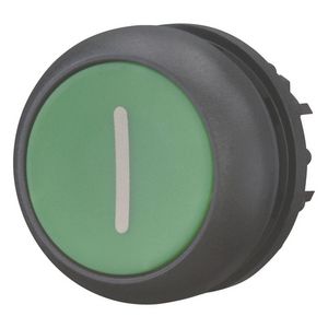 Drukknop vlak groen I terugverend M22S-D-G-X1 VVE=10