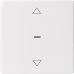 Drukknopmodule afdekking 1-v pijlsymbool berker Q.1/Q.3/Q.7