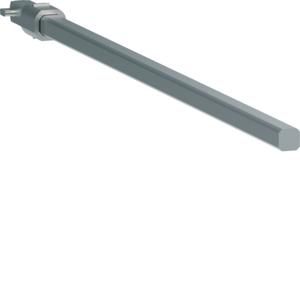 Asverlenging 8x8mm 200mm draaibediening grootte h3+P160-P250