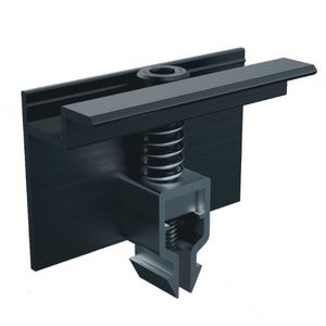 Eindklem Connect Easy 35mm  zwart